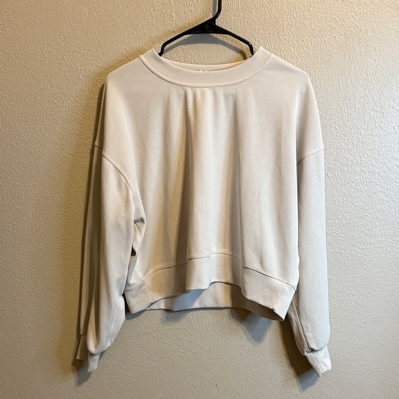 Lululemon Athletica Off-White Sweatshirt - Picture 1 of 8